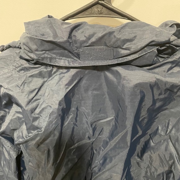 Ralph Lauren Polo Sport Navy Nylon Hooded Anorak Jacket Windbreaker Mens Small - Picture 9 of 10